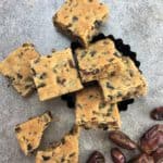Easy Date Slice Recipe - just melt and mix