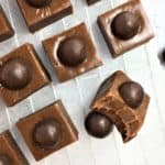 chocolate coffee fudge - no thermometer required