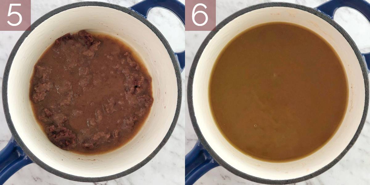 photographs showing how to make recipe