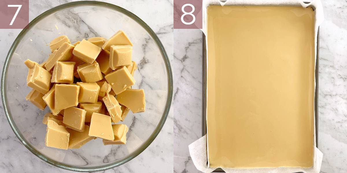 step by step photos showing how to make recipe