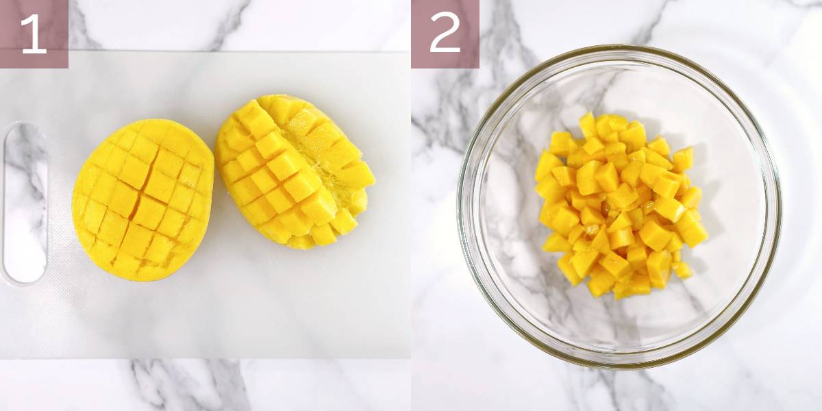 collage showing how to make this recipe
