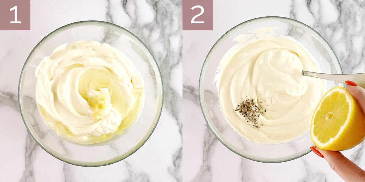 images showing process of making this recipe