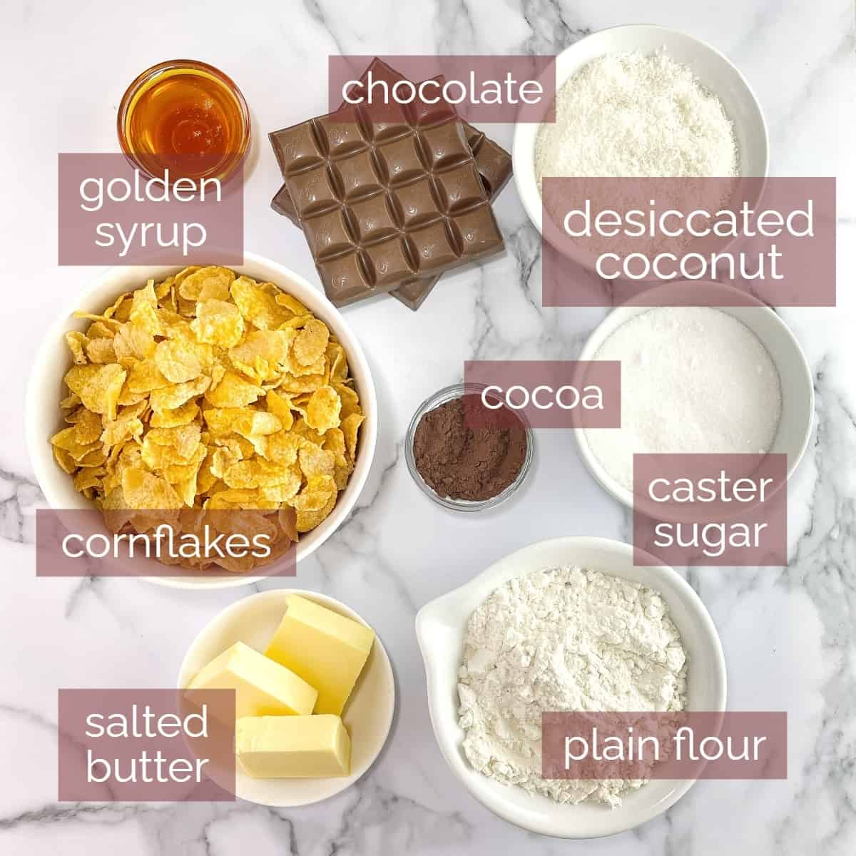 graphic showing ingredients needed to make this recipe