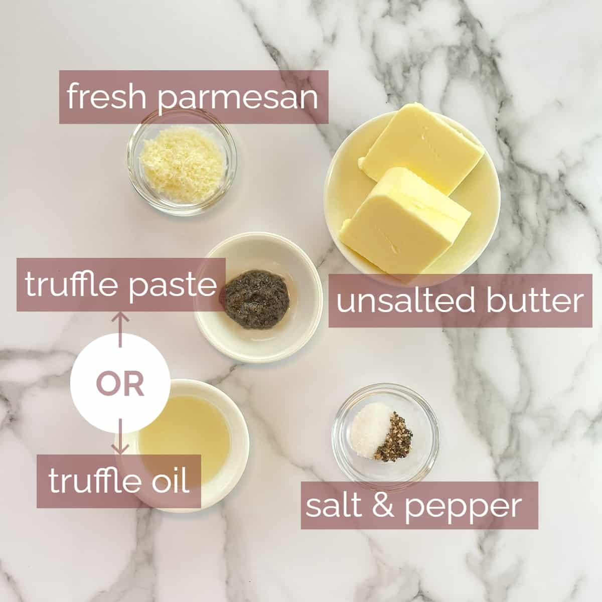 image showing ingredients needed to make this recipe with labels