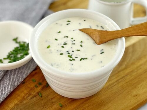 sour cream based dressing Easy Sour Cream Salad Dressing