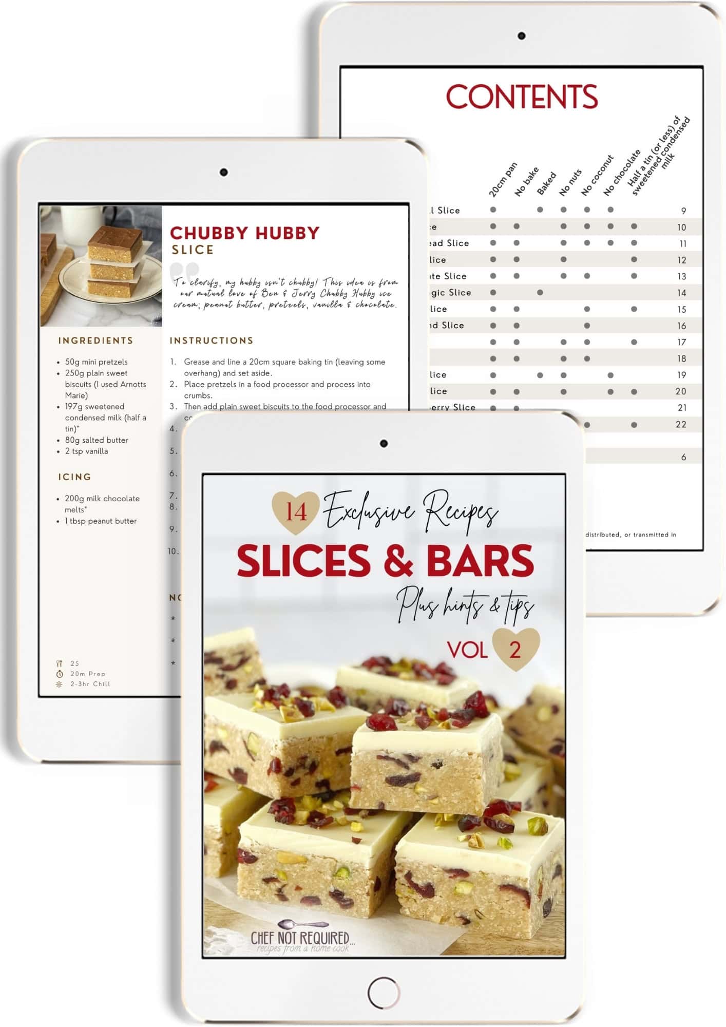 Images showing what is inside ebook.