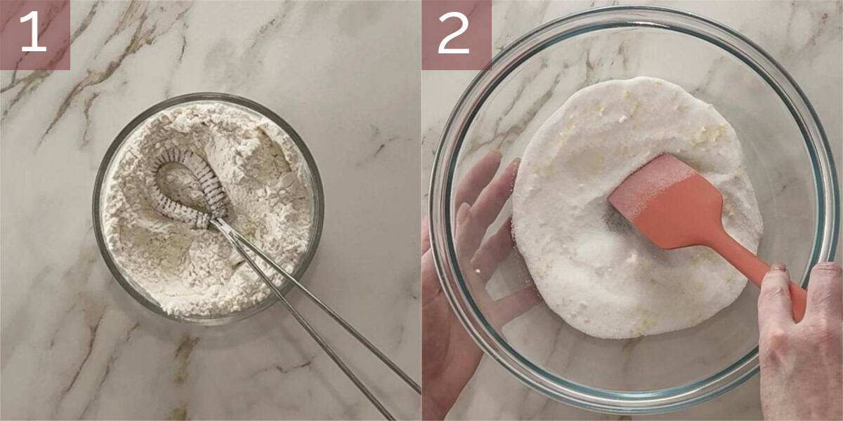 Series of images showing how to cook this recipe.