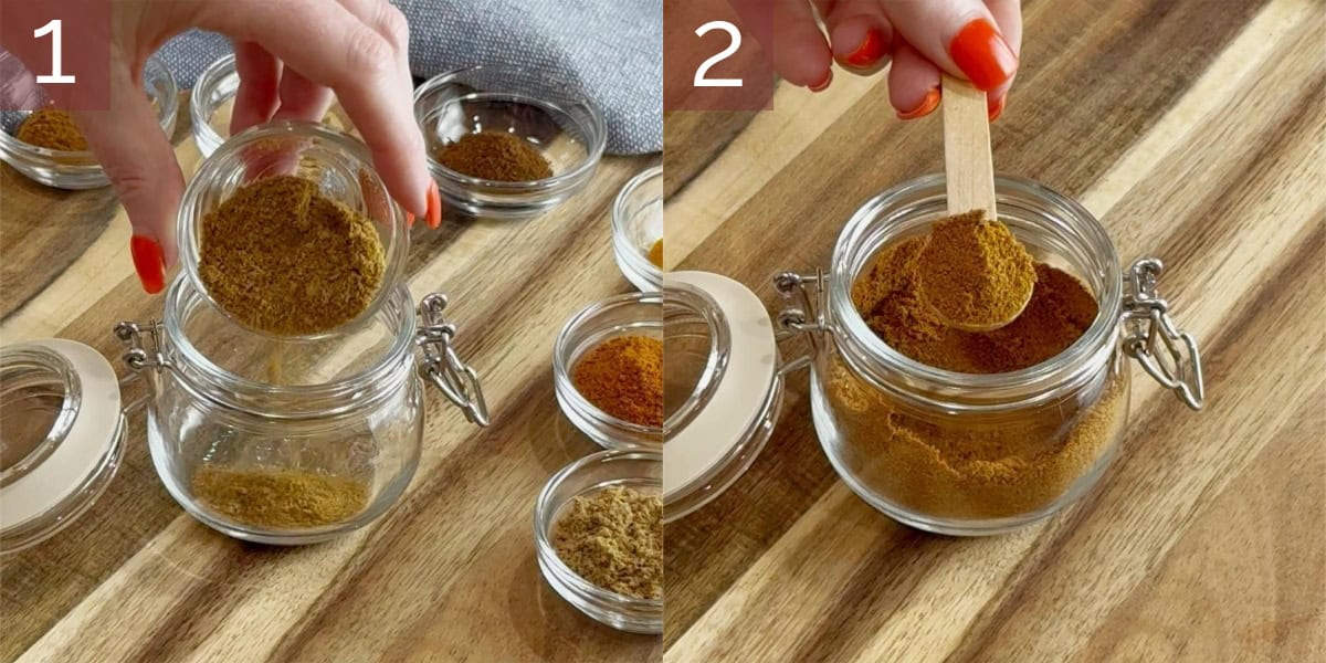 Series of images demonstrating how to make this recipe.