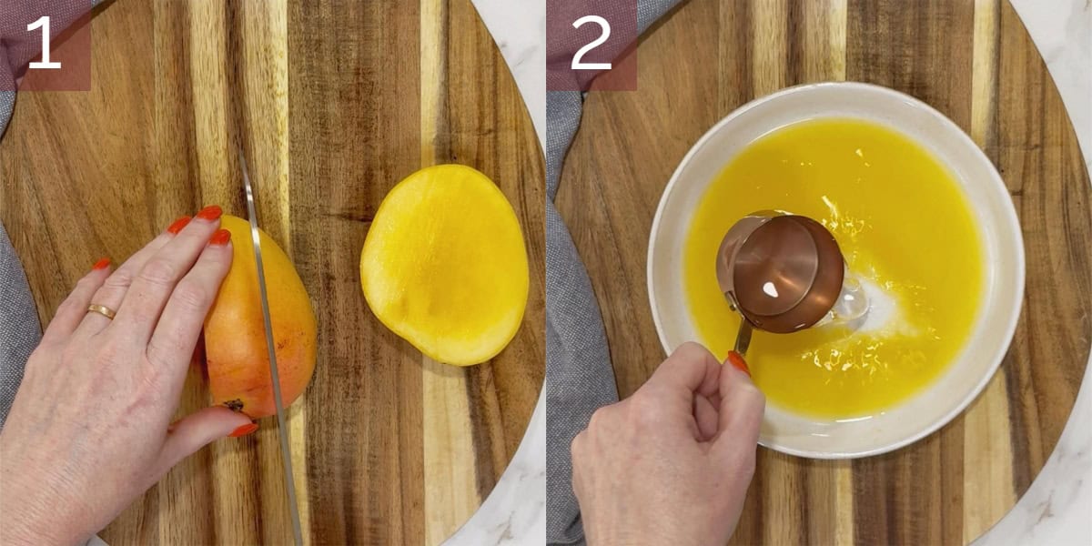 Series of images showing how to make this recipe.