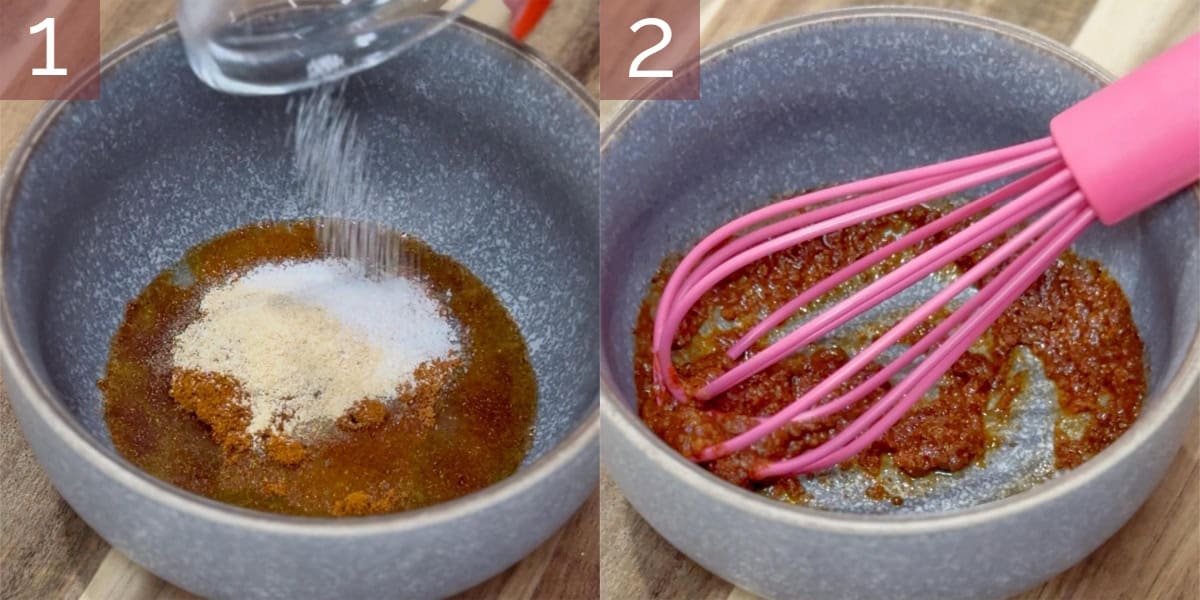 Series of images showing how to make this recipe.