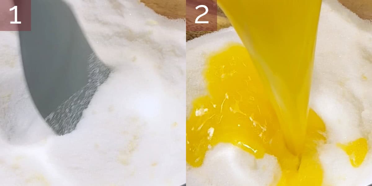 Series of images demonstrating how to make this recipe.
