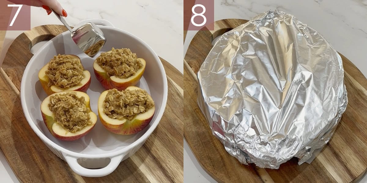 Series of images demonstrating how to cook this recipe.