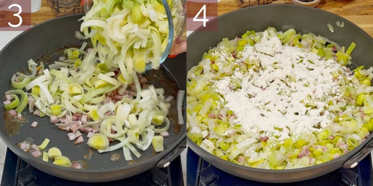 Collage of photographs demonstrating how to make this recipe.