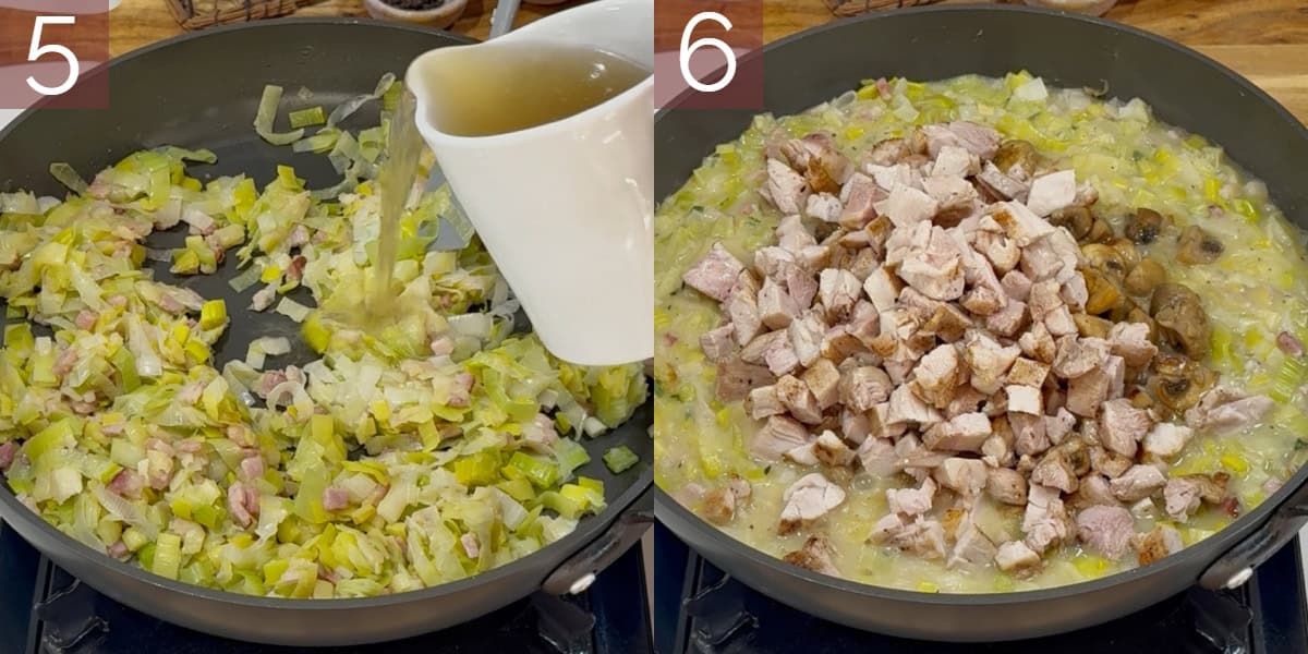 Series of photographs showing the method of cooking this recipe.