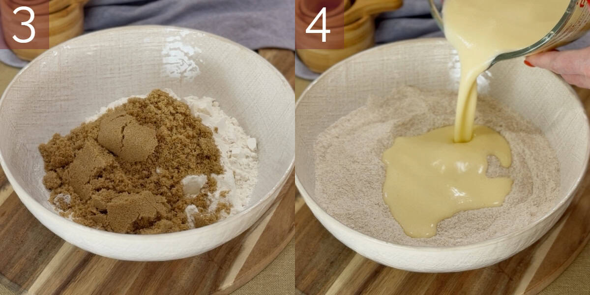 Collection of photographs showing the method of making this recipe.