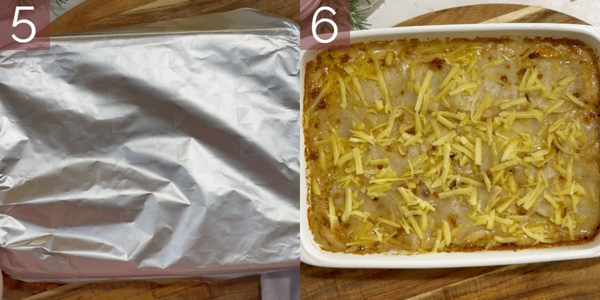 Step-by-step images showing the process of how to make this recipe.