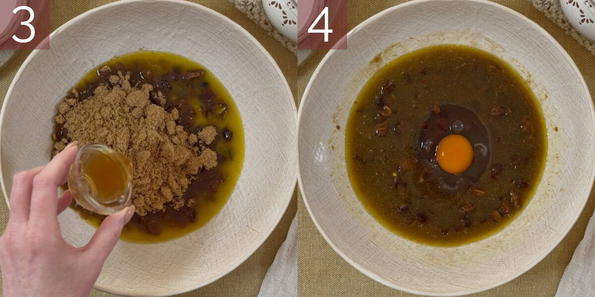 A collage of photos demonstrating how to make this recipe.