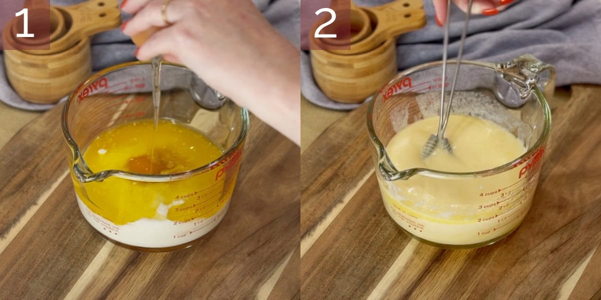 A series of images showing the process of making this recipe.